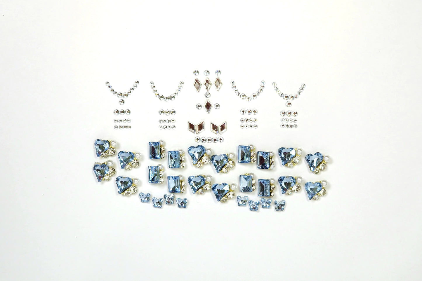 Nail polish Blue color