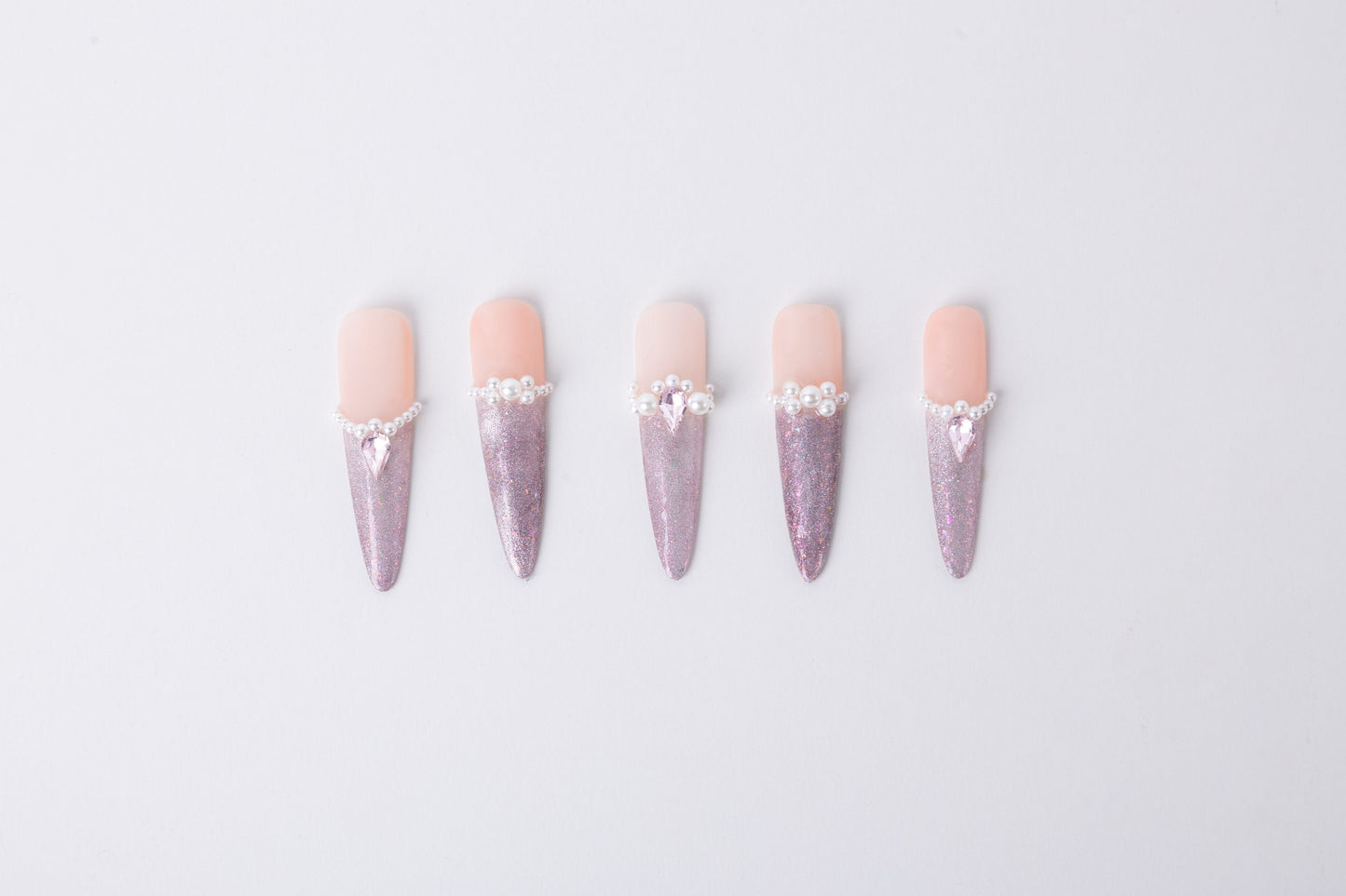 Nail polish Purple color