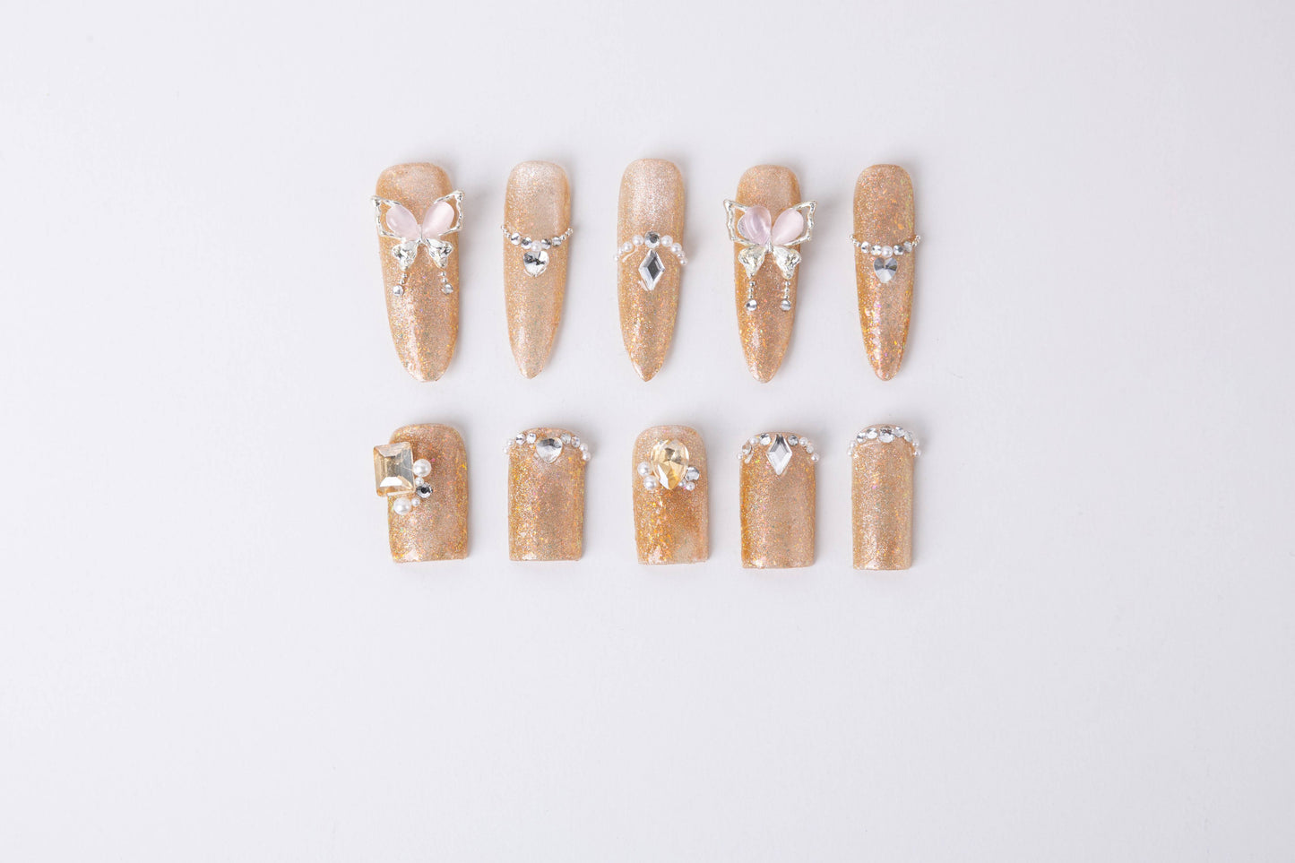 Nail polish Champagne color