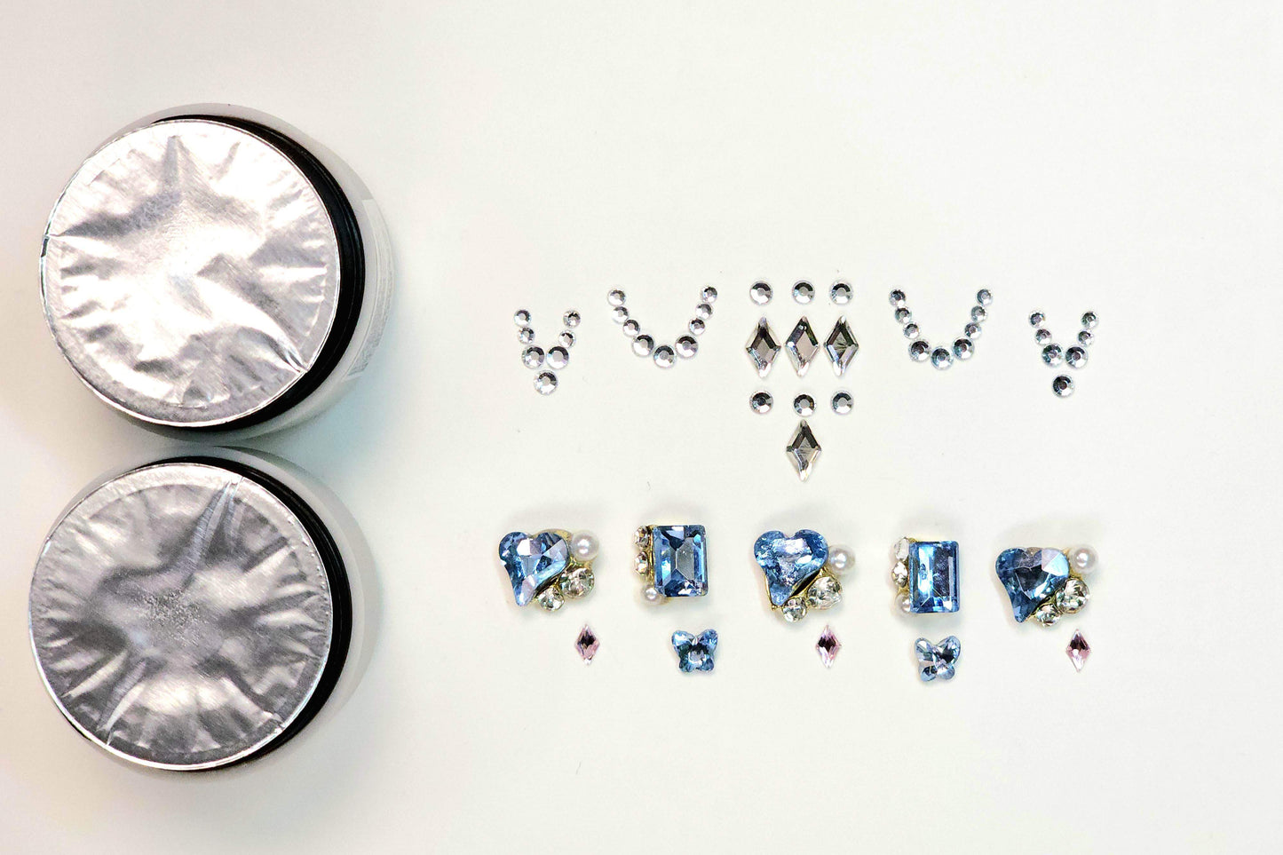 Nail polish Blue color